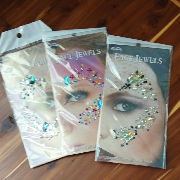 Face Jewels Set - Multicolor - Picture 1 of 7